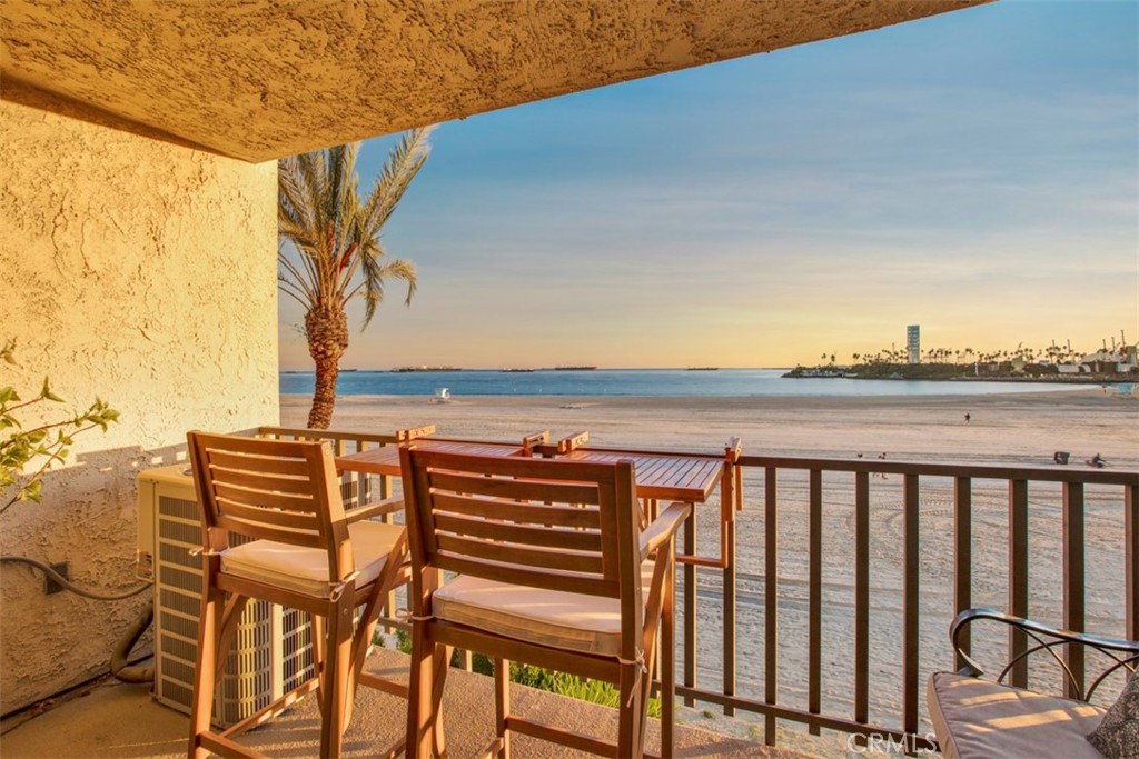 1140 East Ocean Boulevard, Unit 235 Long Beach, CA 90802 - Photo 15 of 45 a view of a balcony with wooden floor and city view