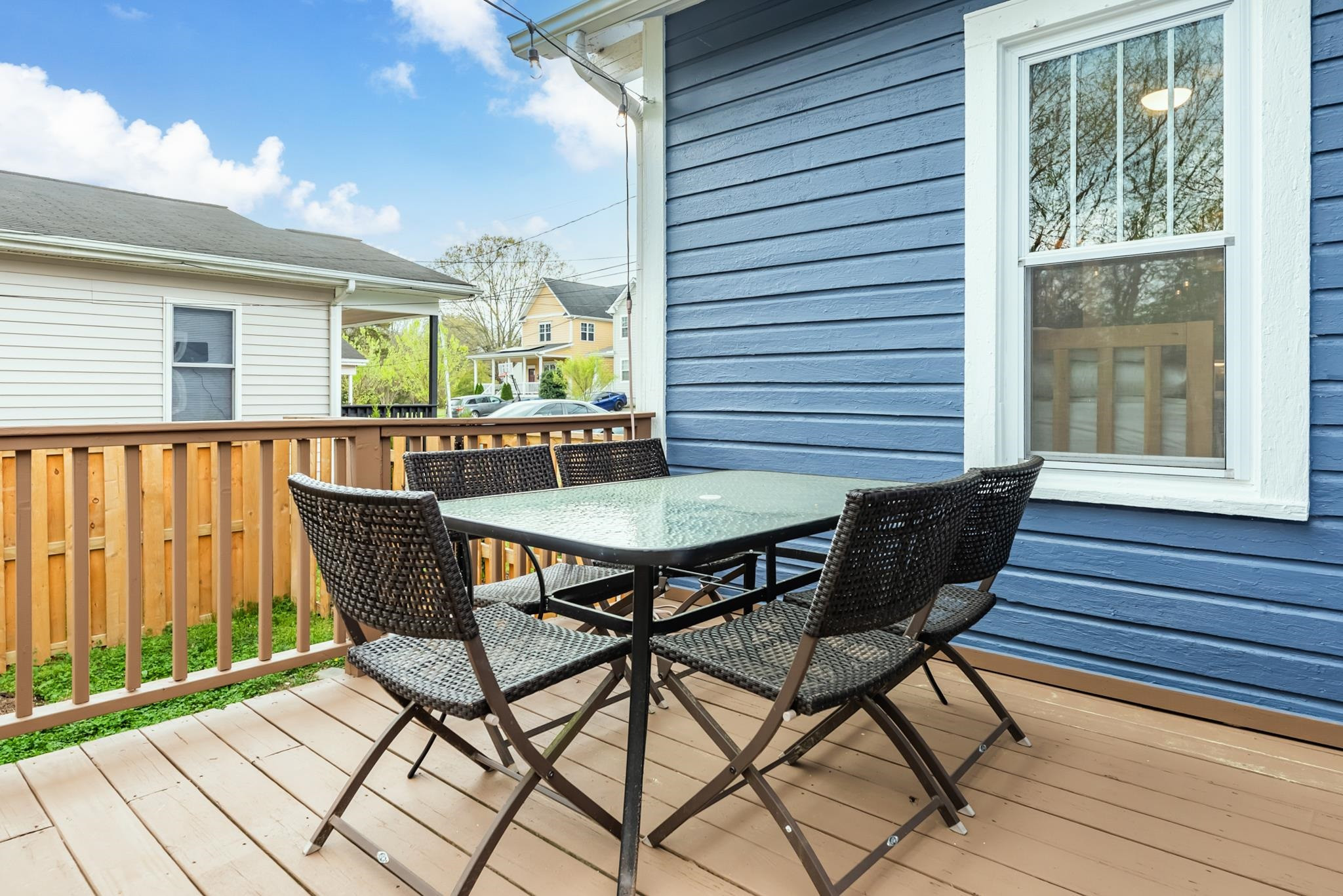 1112 Berkeley Street Durham, NC 27705 - Photo 16 of 23 a view of a outdoor seating area with furniture
