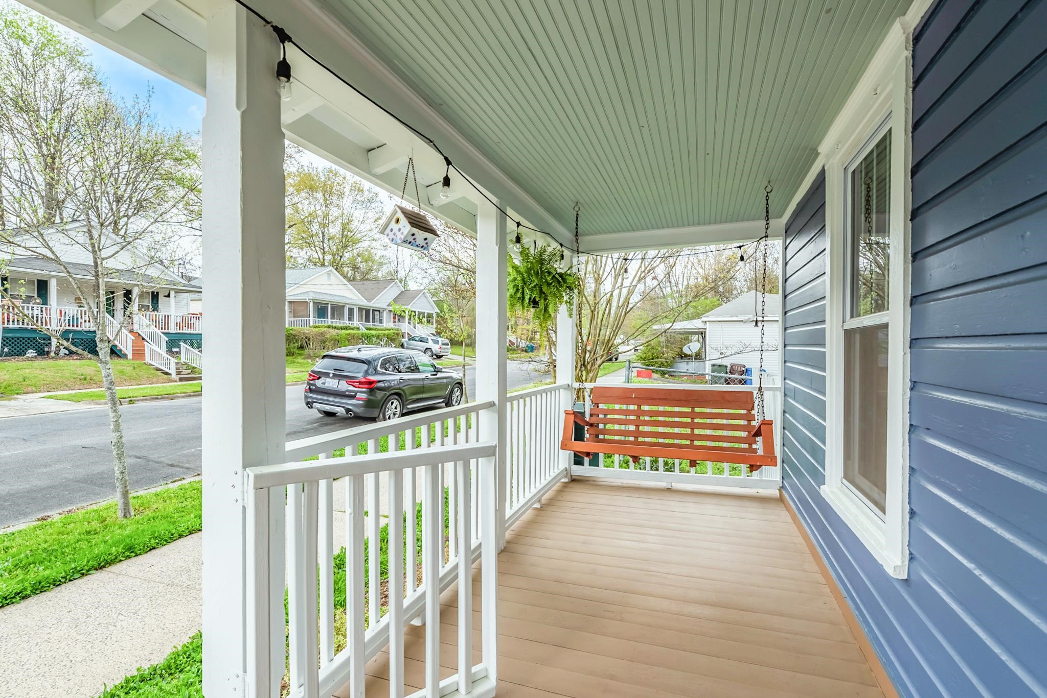 1112 Berkeley Street Durham, NC 27705 - Photo 7 of 23 a view of a glass door with the balcony