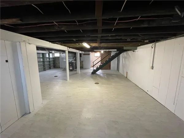 a view of empty room