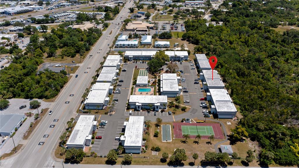 22375 Edgewater Drive, Unit 238 Punta Gorda, FL 33980 - Photo 56 of 57 an aerial view of multiple houses