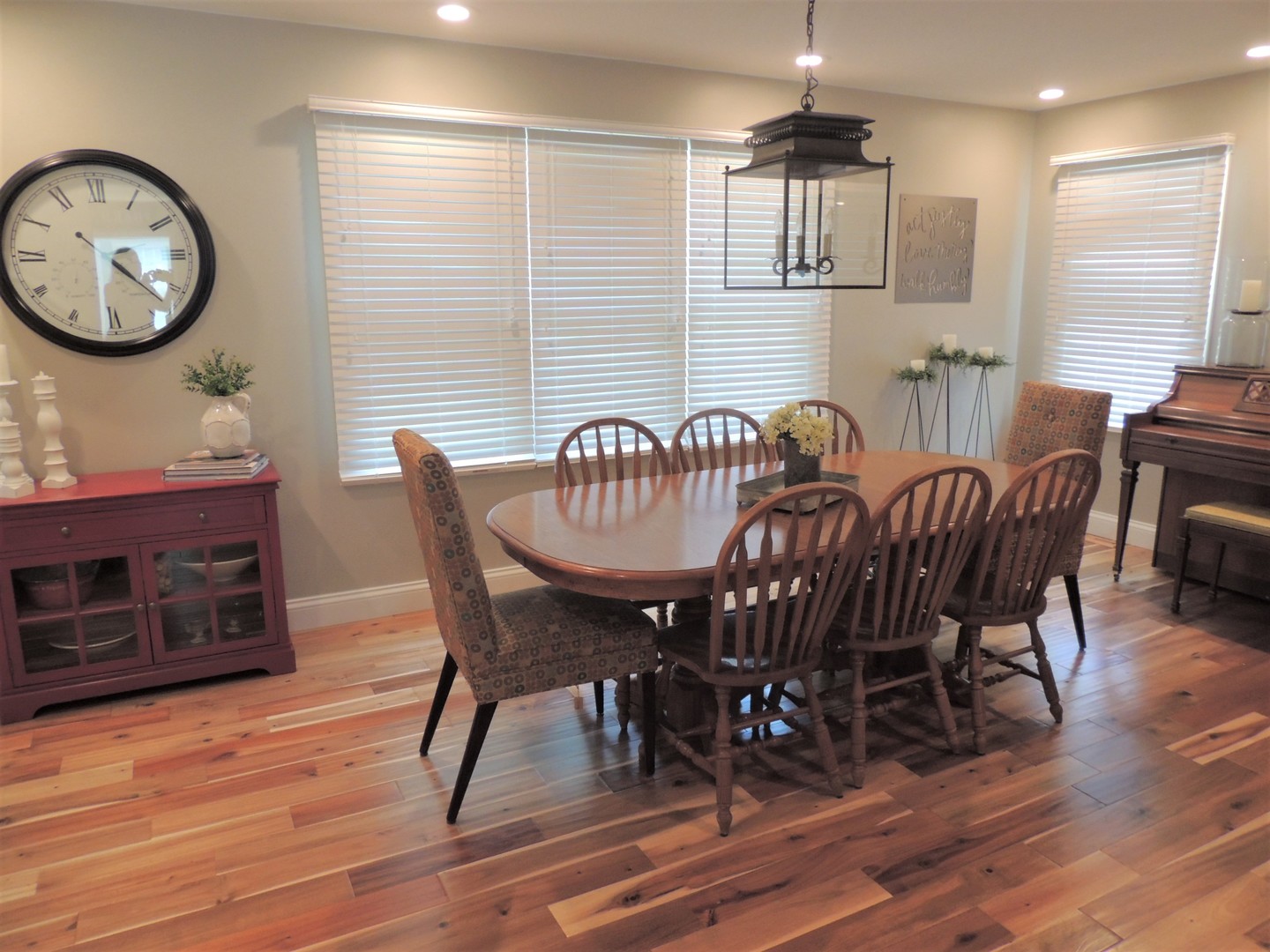 529 West Iowa Street Spring Valley, IL 61362 - Photo 5 of 24 a view of a dining room with furniture window and wooden floor