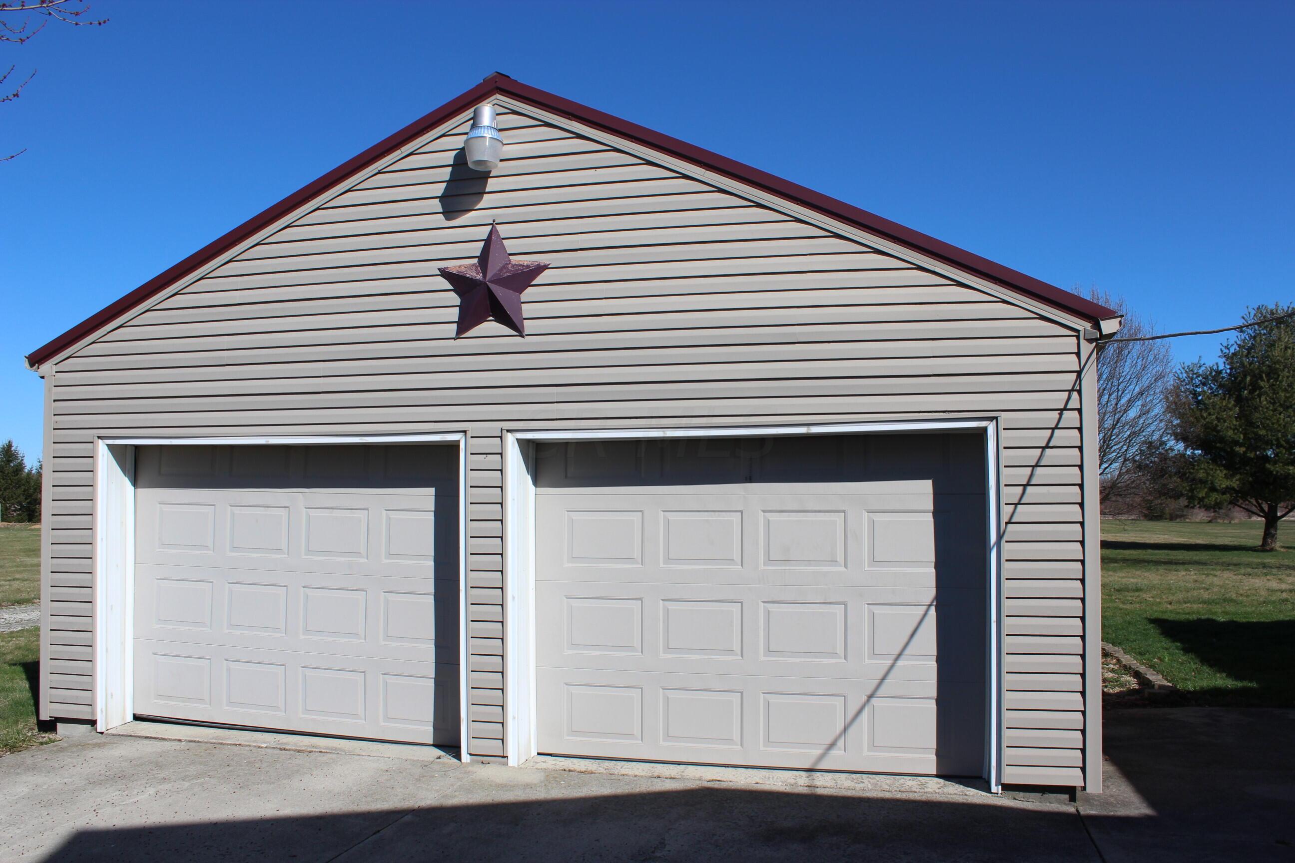540 Newmans-Cardington Road West Prospect, OH 43342 - Photo 5 of 41 Two stall detached garage.