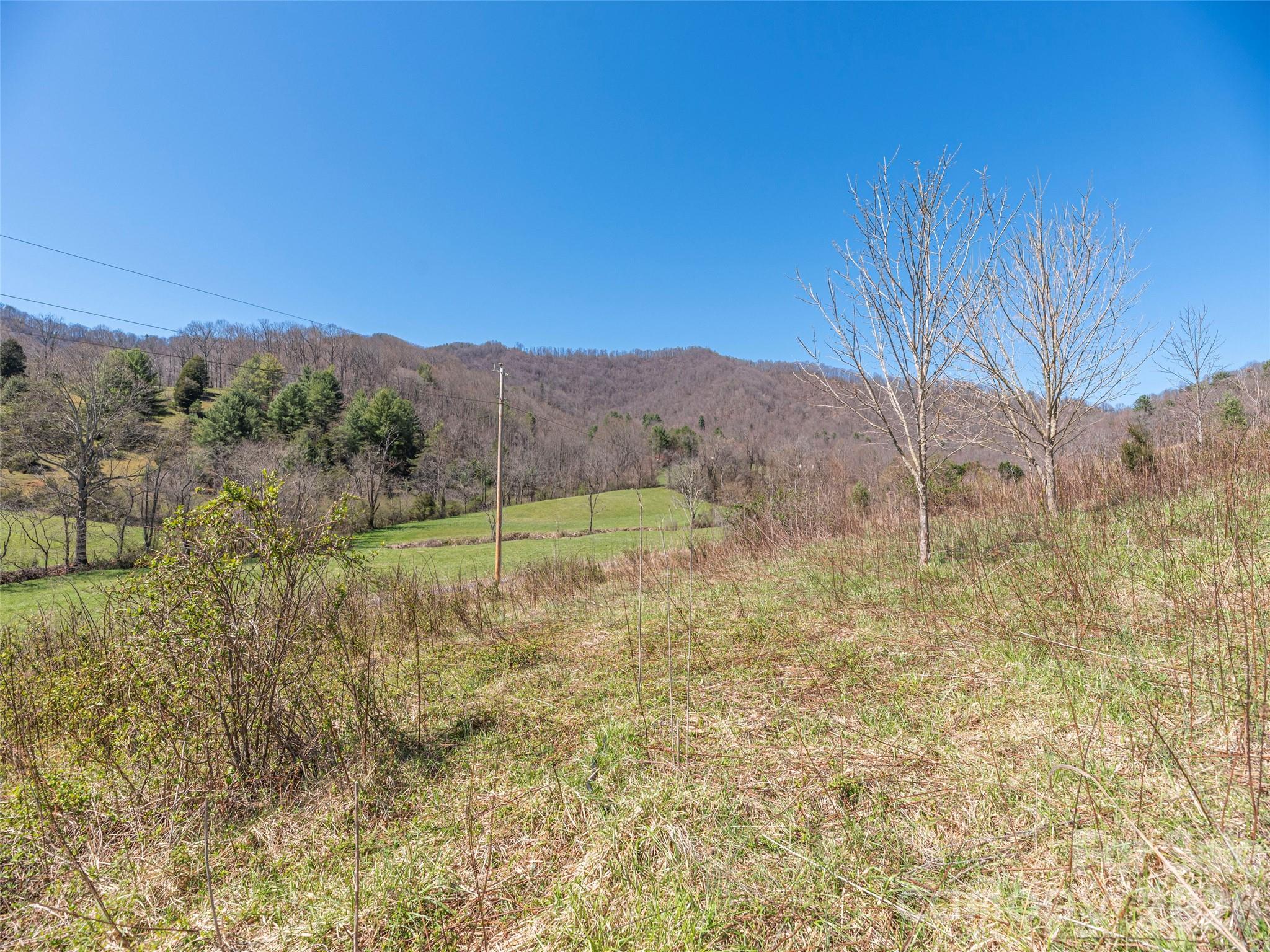0 Worley Cove Road Marshall, NC 28753 - Photo 2 of 25 a view of a dry yard with mountains in the background