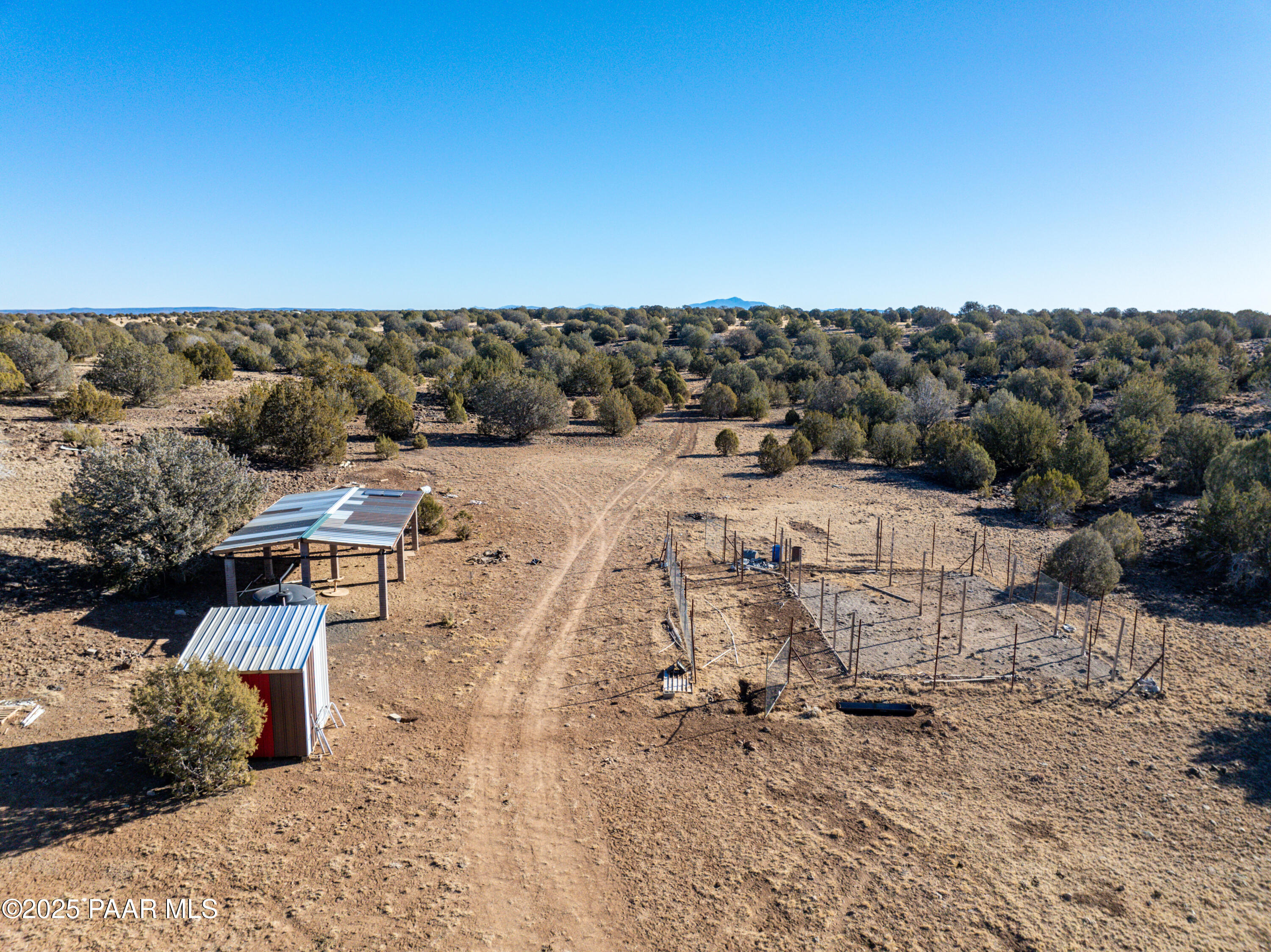 10777 Raging Crab Road Ash Fork, AZ 86320 - Photo 23 of 44 Aerial Garden 2