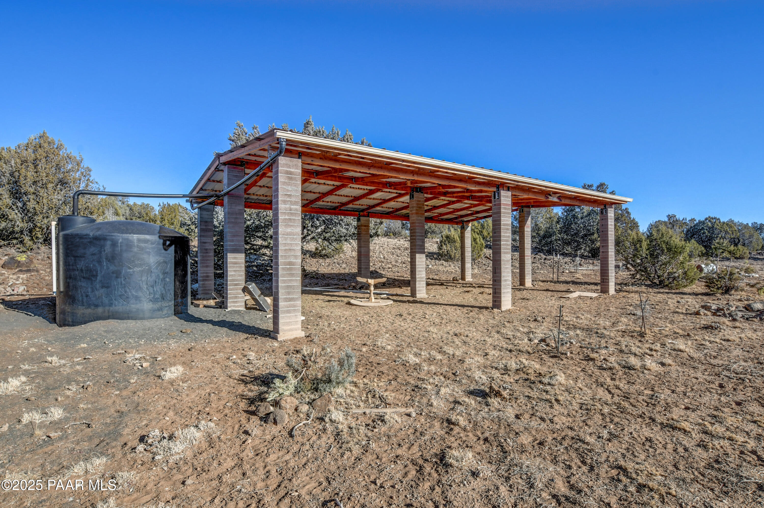 10777 Raging Crab Road Ash Fork, AZ 86320 - Photo 37 of 44 Garden Ramada