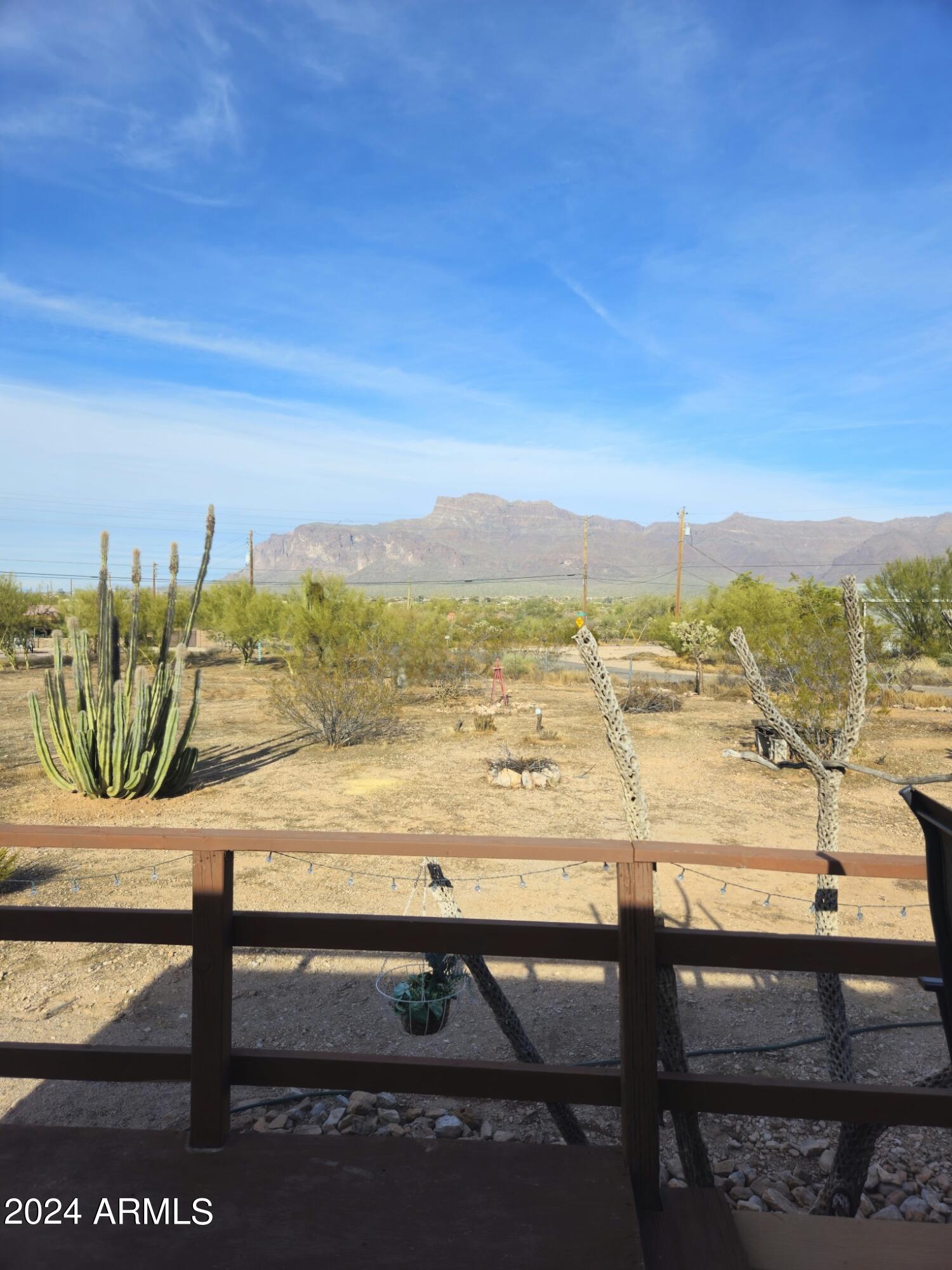 3250 South Geronimo Road Apache Junction, AZ 85119 - Photo 21 of 23 Patio on North Side of Home