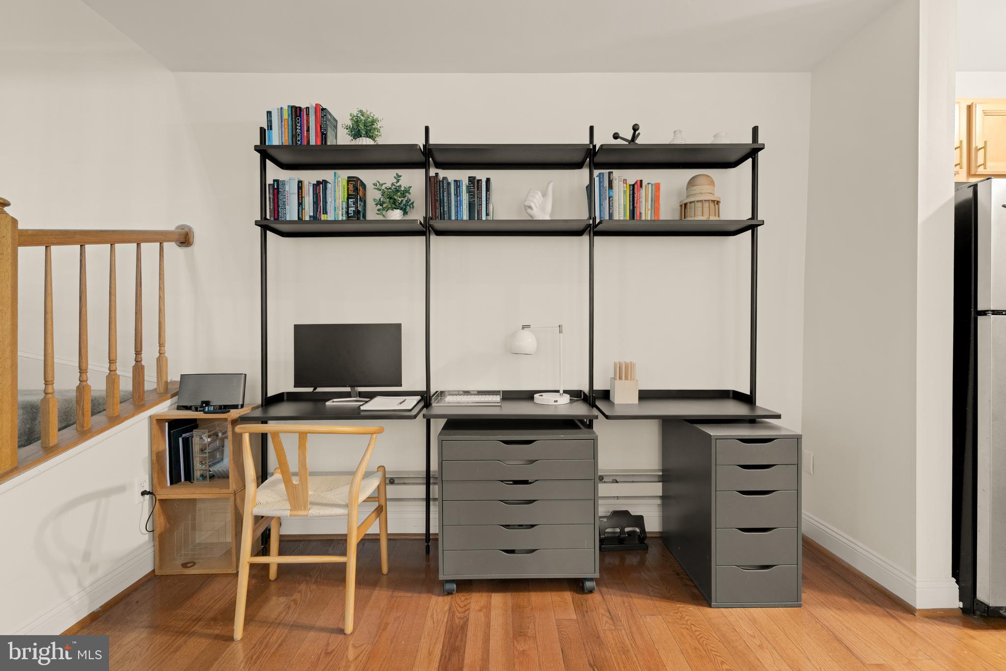 512 Cathedral Street, Unit 3 Baltimore, MD 21201 - Photo 13 of 38 a view of a workspace with furniture