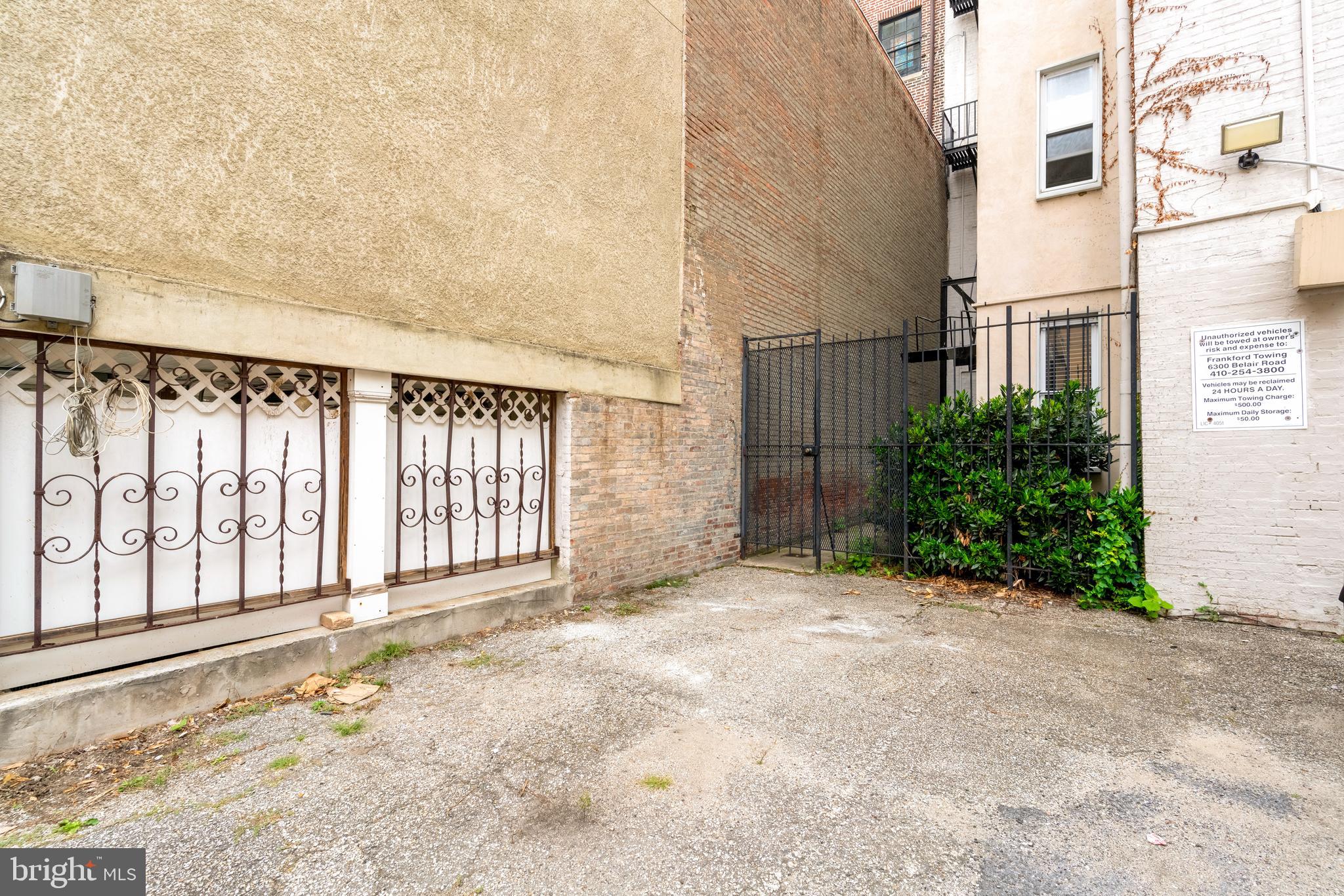 512 Cathedral Street, Unit 3 Baltimore, MD 21201 - Photo 30 of 38 a view of a backyard of the house
