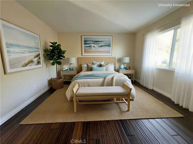 a living room with garden