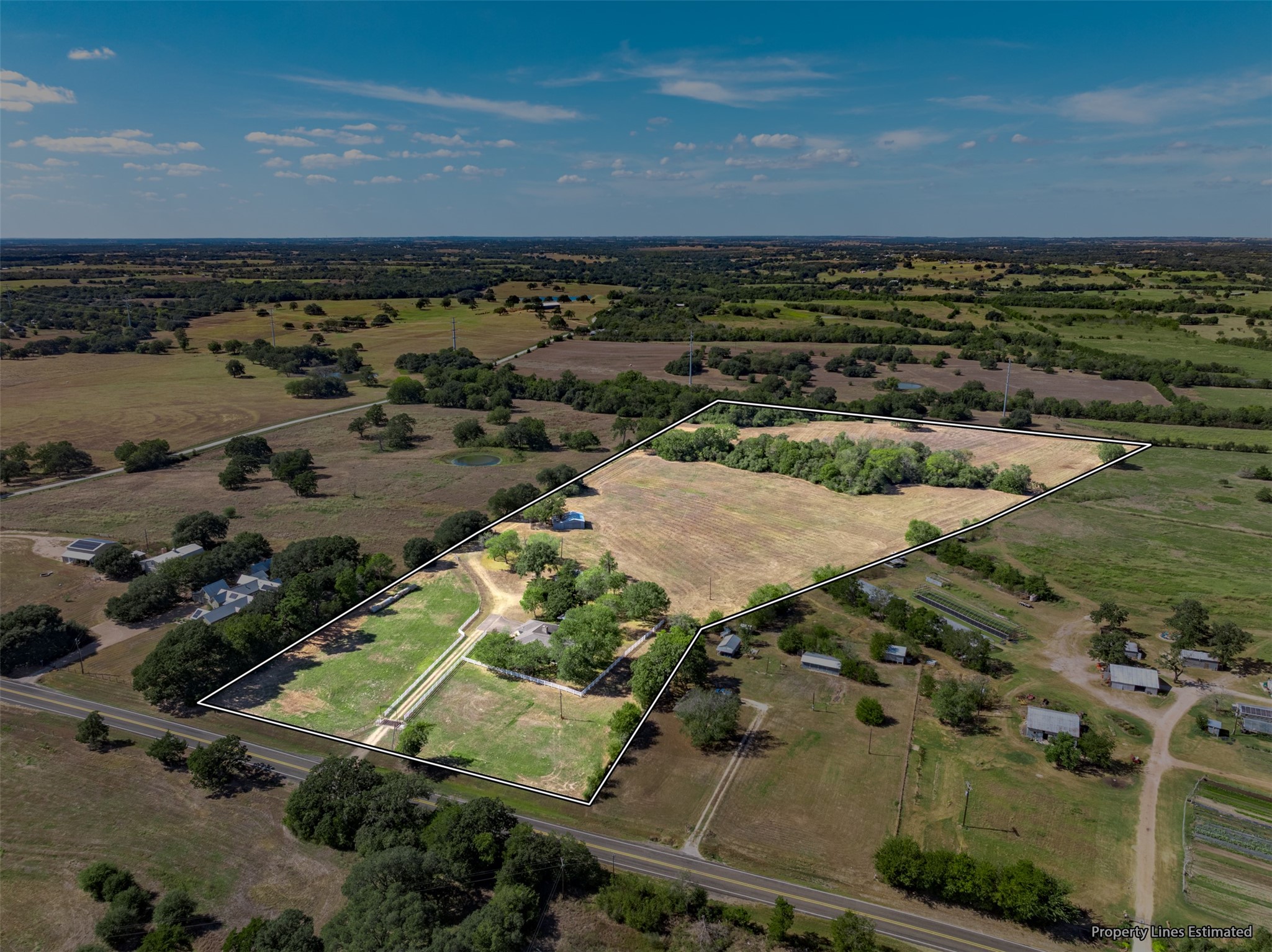 6700 FM 332 Road Brenham, TX 77833 - Photo 36 of 36 an aerial view of multiple house