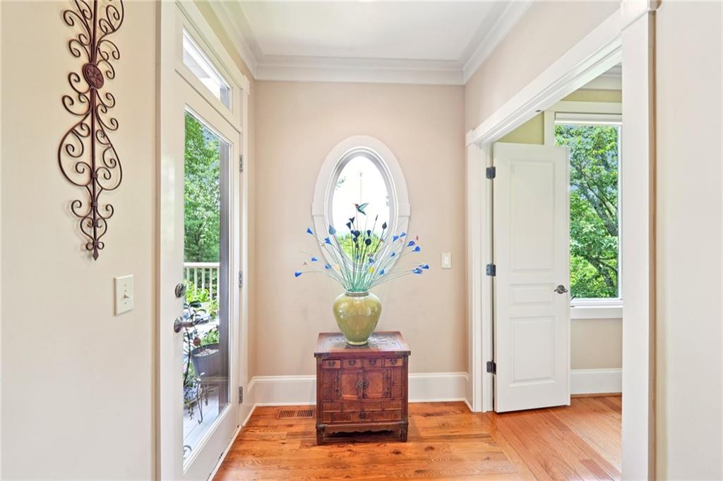 44 Sassafras Ridge Big Canoe, GA 30143 - Photo 26 of 107 a view of an entryway with wooden floor
