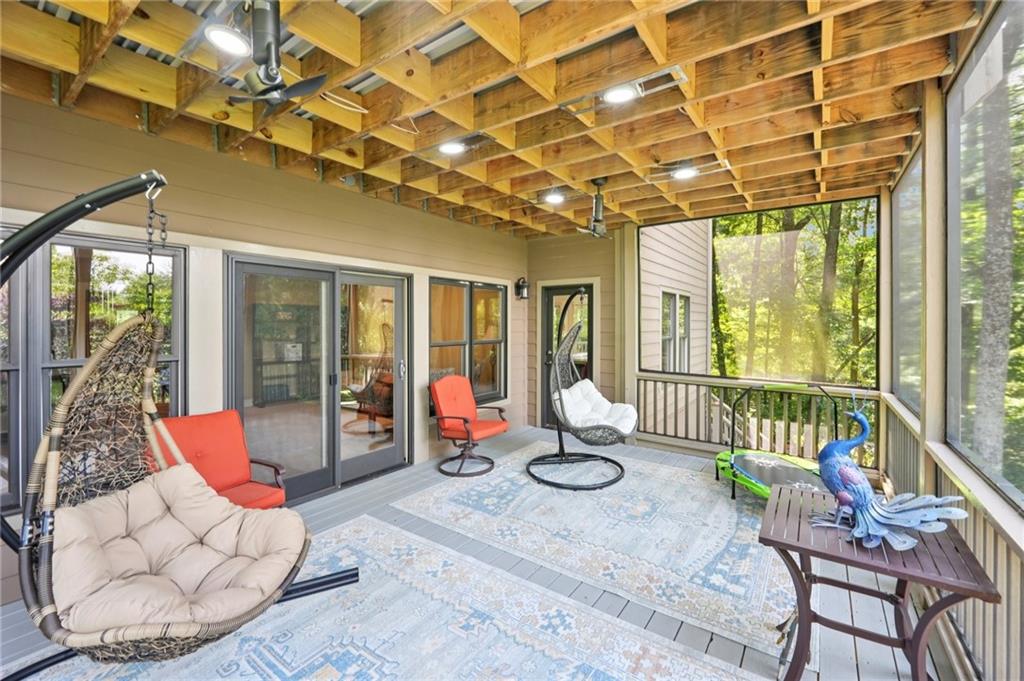 44 Sassafras Ridge Big Canoe, GA 30143 - Photo 81 of 107 a outdoor space with lots of furniture and garden view