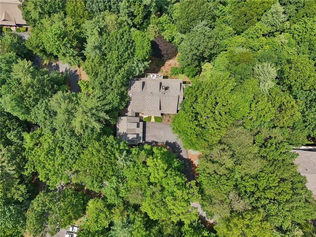 44 Sassafras Ridge Big Canoe, GA 30143 - Photo 88 of 107 an aerial view of a house with a yard