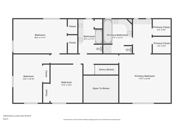 $829,900 | 1168 West Manor Lane, River Hills, WI 53217