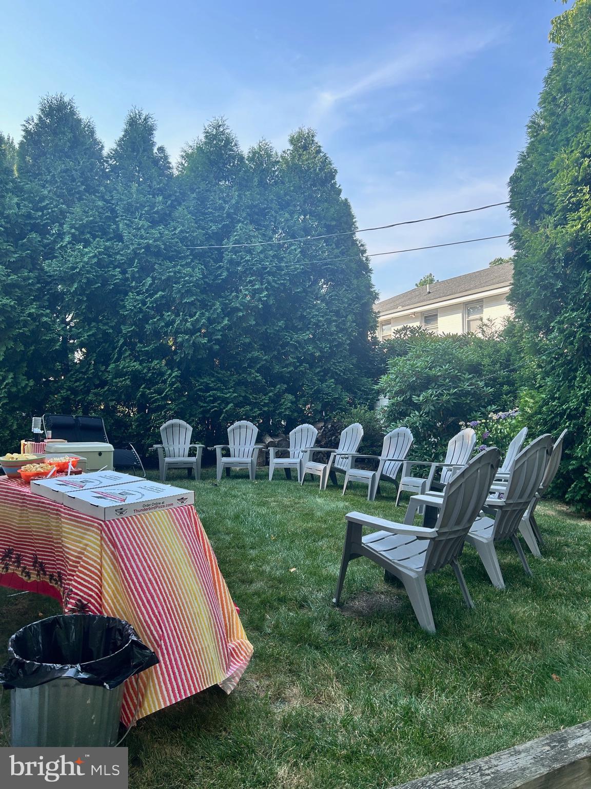 147 Snyder Lane Springfield, PA 19064 - Photo 28 of 42 Backyard in warmer weather.