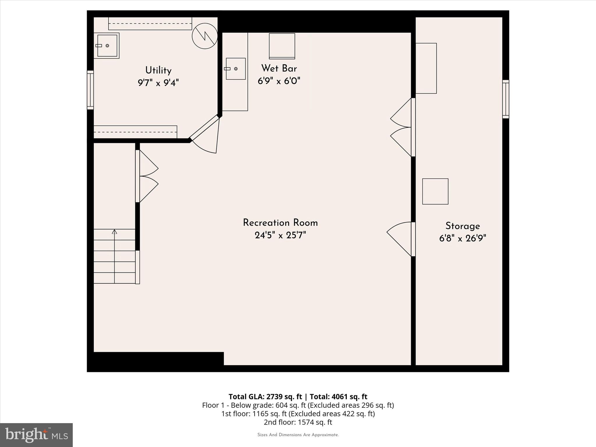 147 Snyder Lane Springfield, PA 19064 - Photo 39 of 42 Basement. Separate storage and mechanicals.