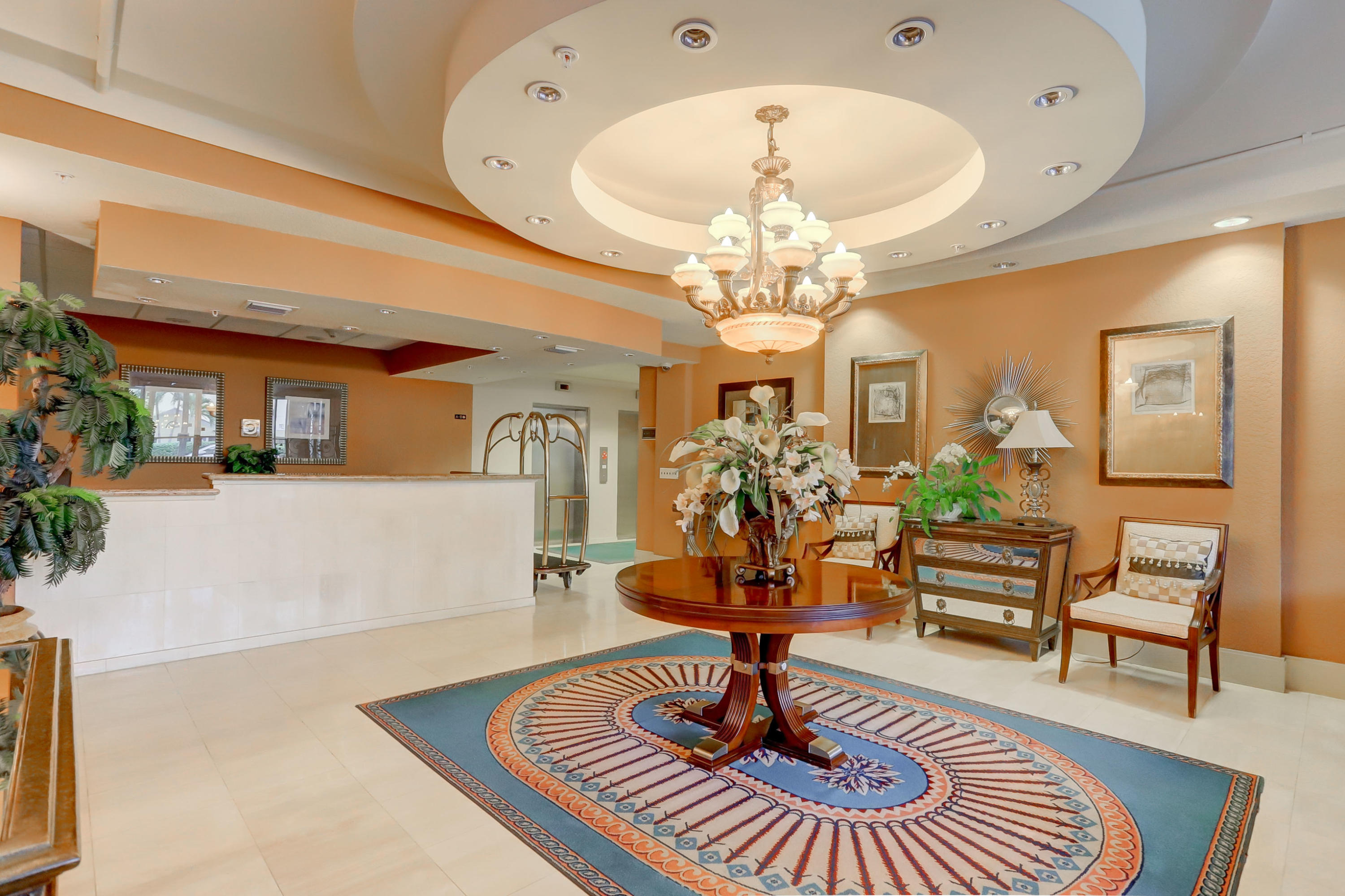 1000 Spanish River Road, Unit 4J Boca Raton, FL 33432 - Photo 14 of 14 Scaffidi-lobby pic