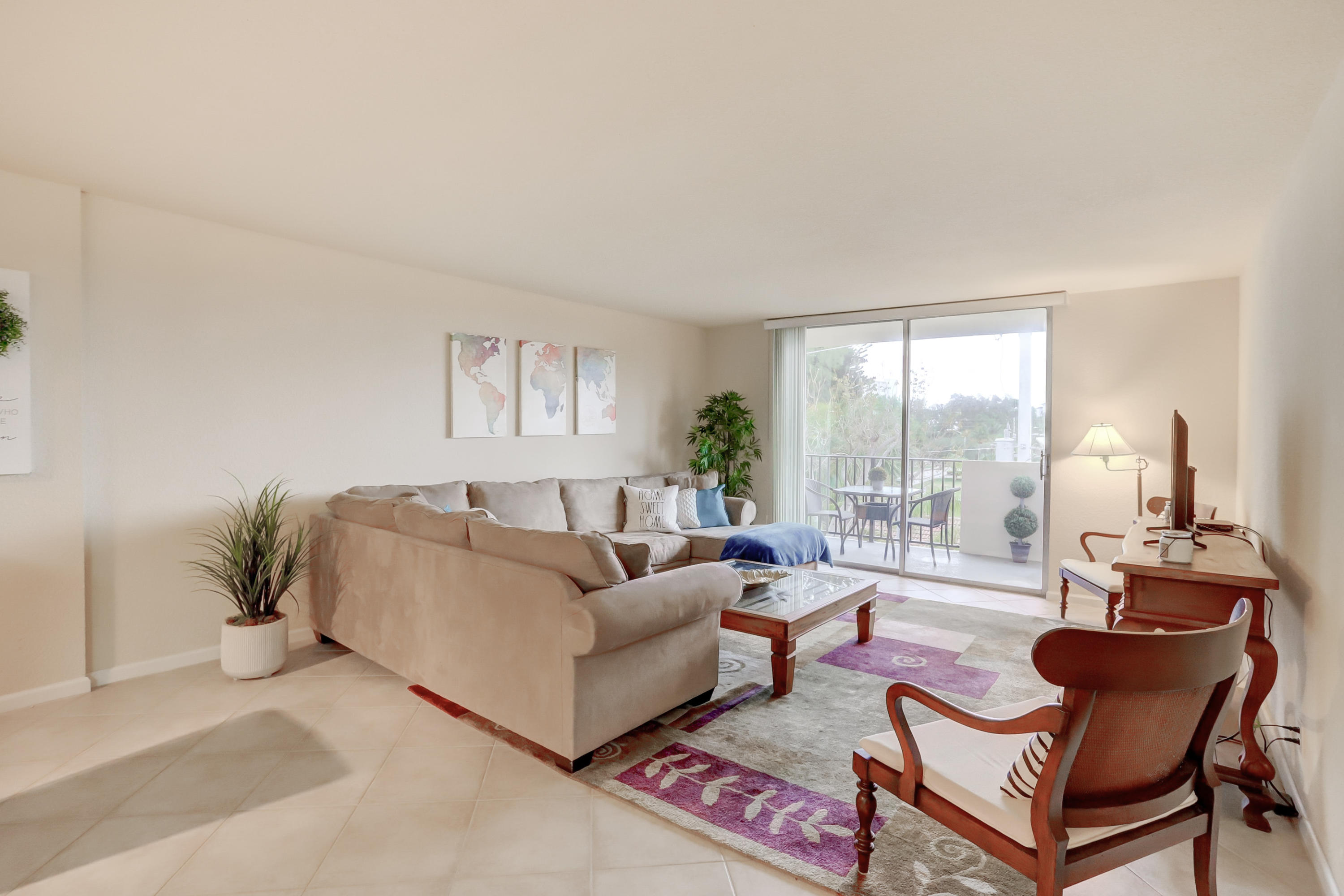 1000 Spanish River Road, Unit 4J Boca Raton, FL 33432 - Photo 5 of 14 Scaffidi-living room