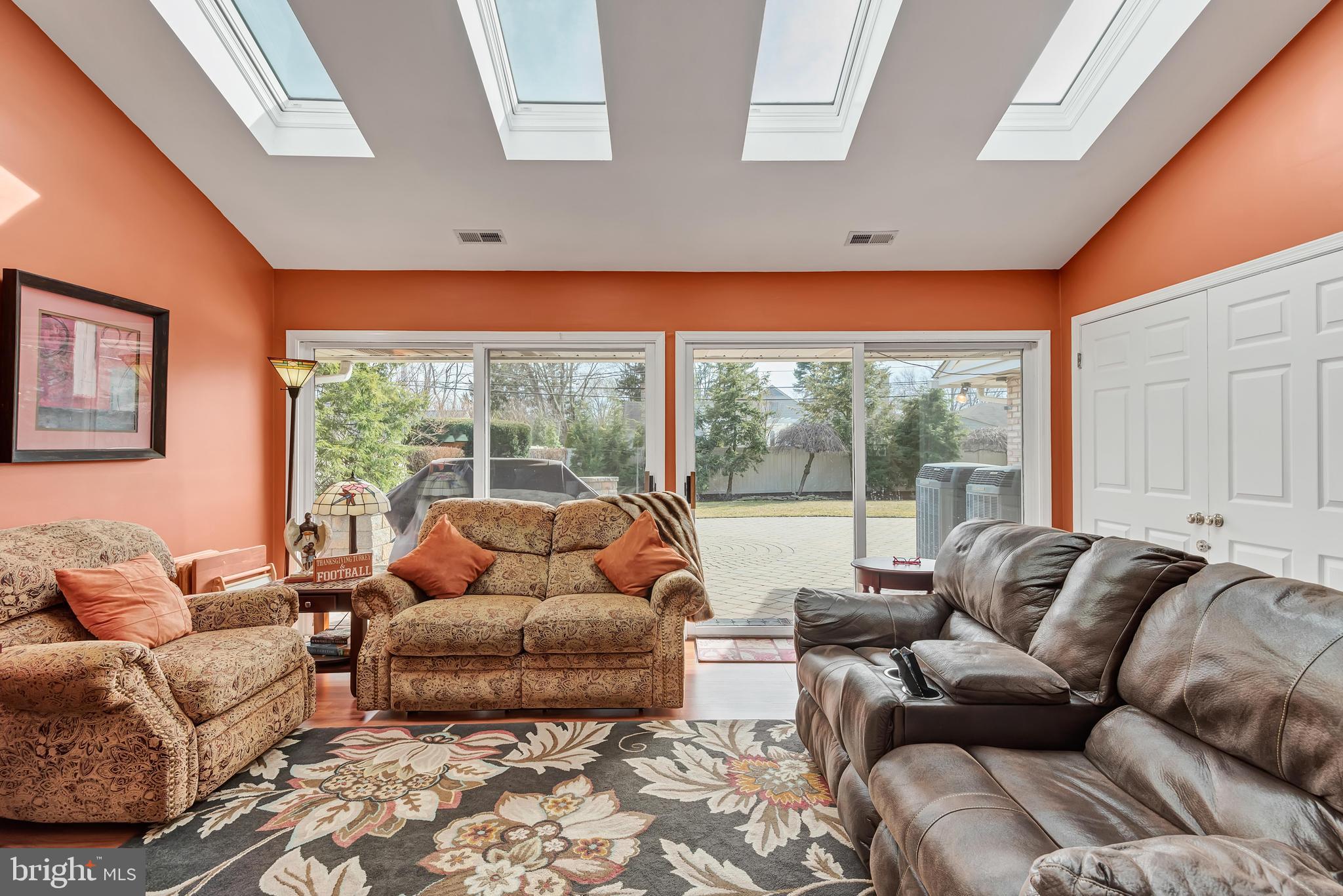 3505 Round Hollow Road Baltimore, MD 21208 - Photo 14 of 45 Family room with skylights