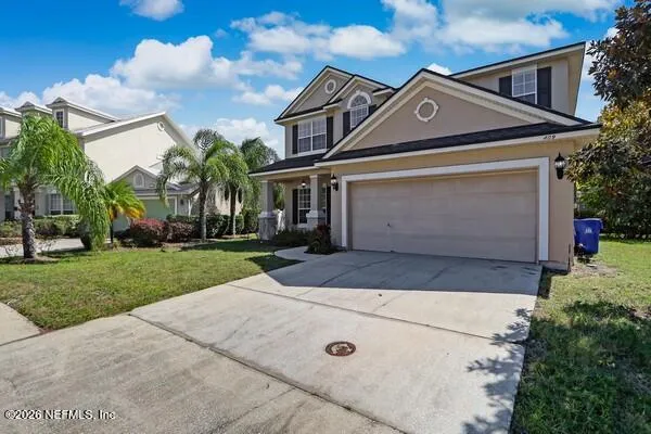 front view of house with a yard