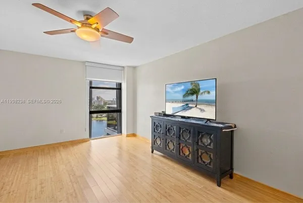 a living room filled with furniture