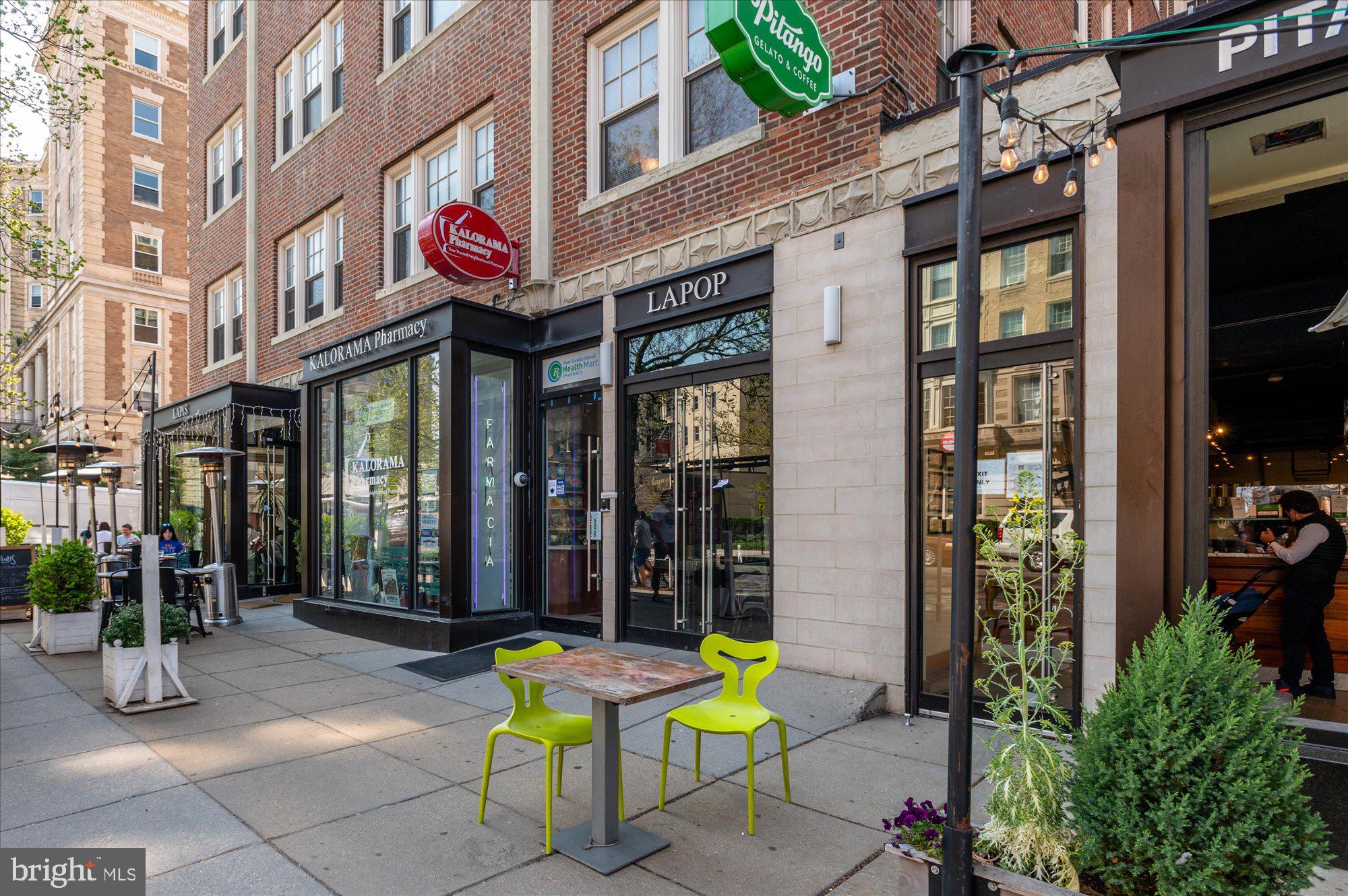 1913 Kalorama Place Northwest, Unit 13 Washington, DC 20009 - Photo 30 of 33 a view of a cafe with sitting area