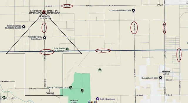 $29,000 | 17000 Avenue A-8 W Fairmont Ca West, Lancaster, CA 93536