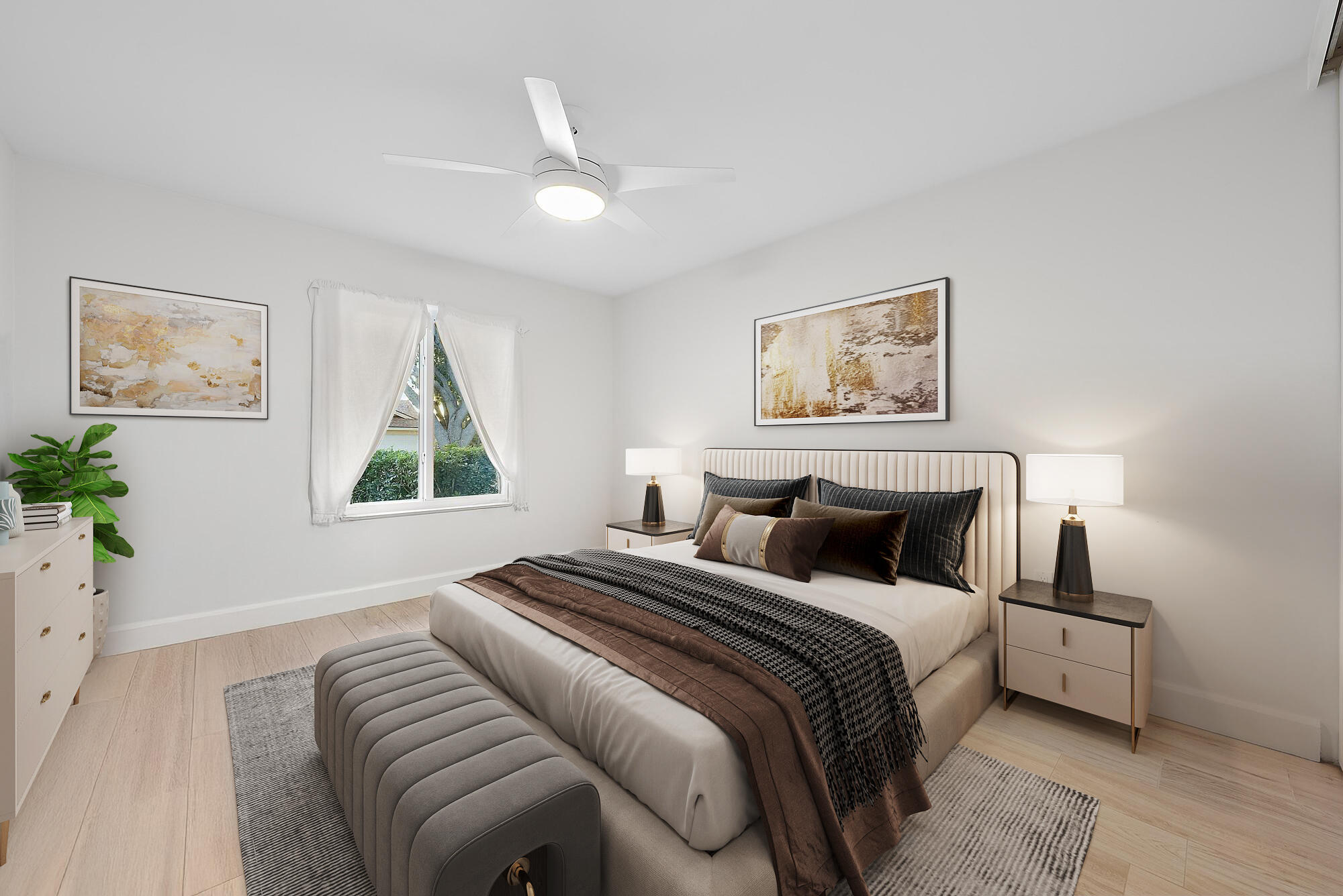 223 Ridge Road Jupiter, FL 33477 - Photo 25 of 46 Guest Bedroom 3 virtually staged