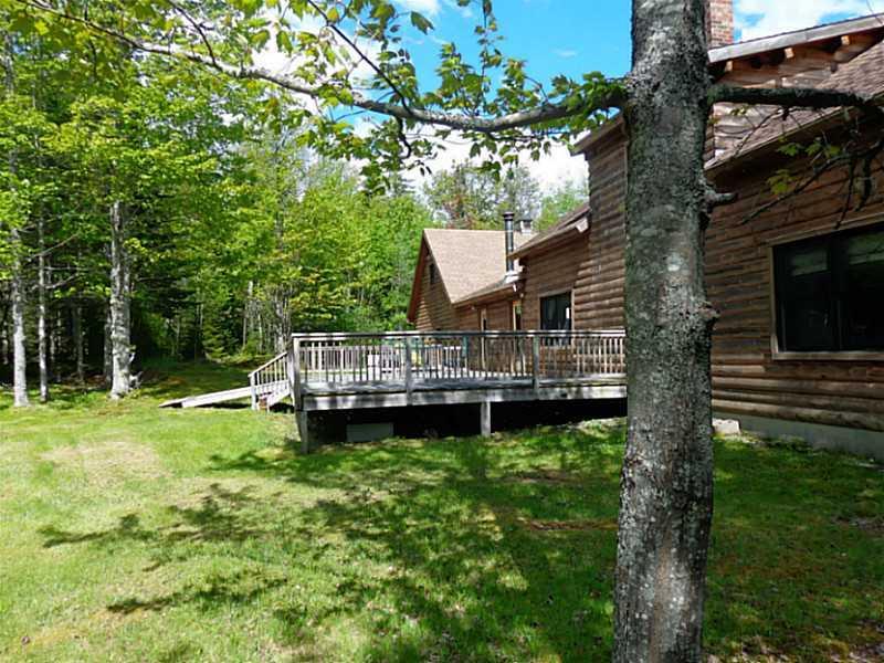 72 Corea Road Prospect Harbor, ME 04669 - Photo 22 of 32 Exterior Back. Looking along the...
