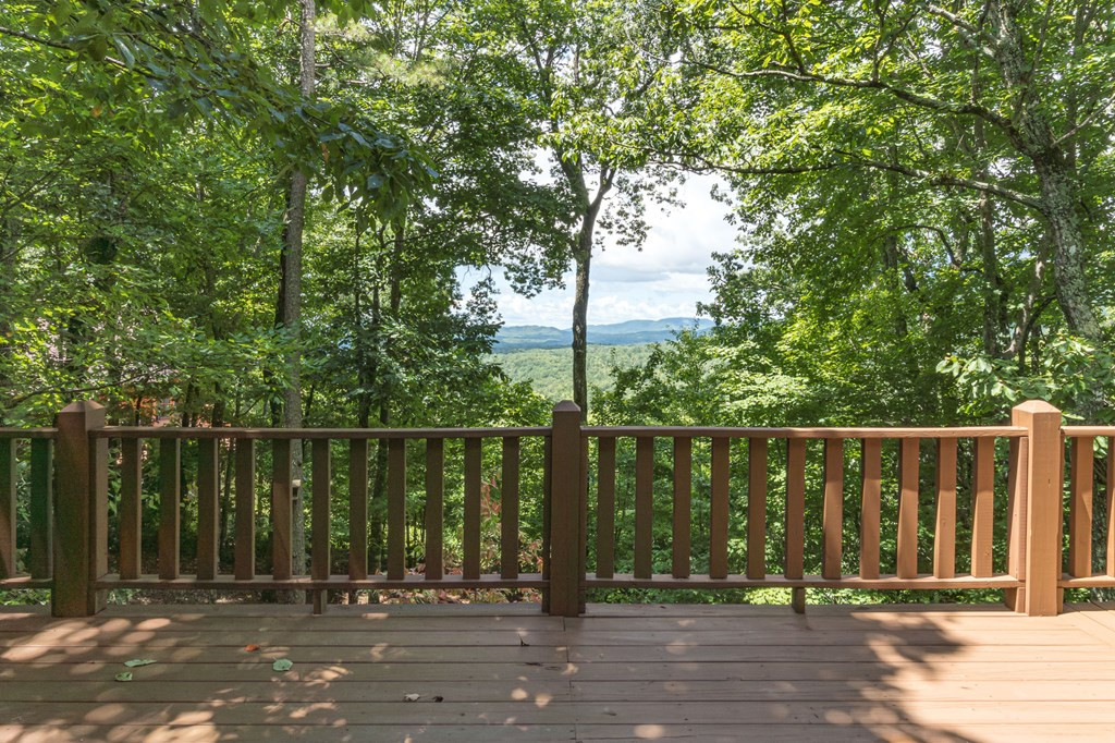 425 Boyd Ridge Drive Murphy, NC 28906 - Photo 27 of 41 View from deck, Cutting back some limbs would give a huge view!