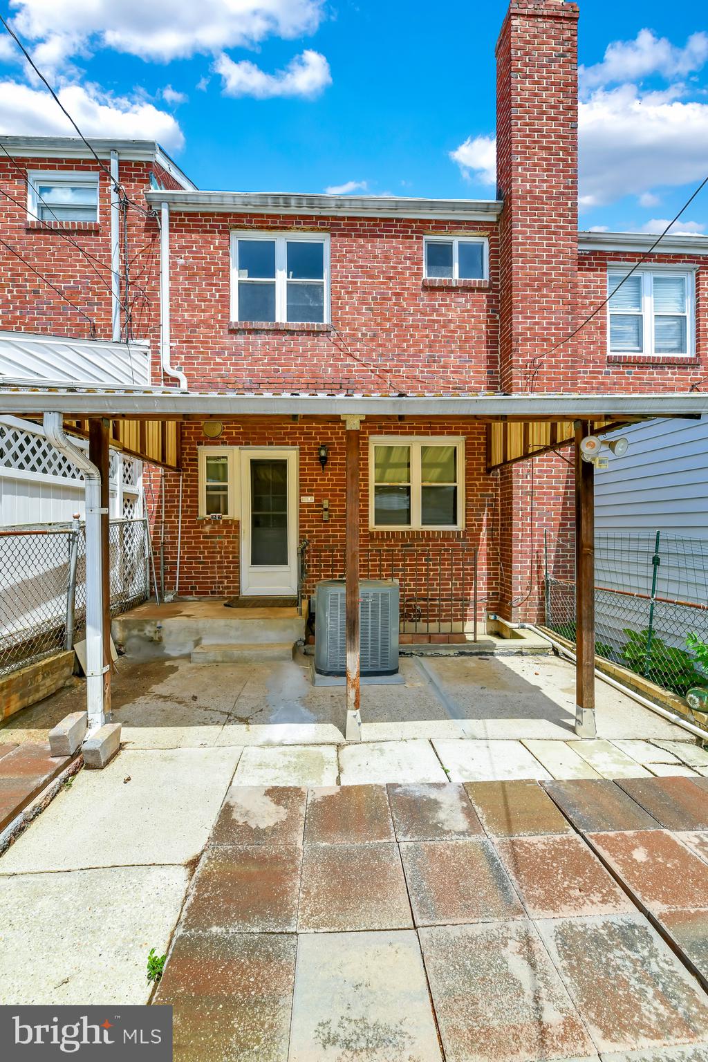 1827 Swansea Road Baltimore, MD 21239 - Photo 23 of 25 Covered Back Patio