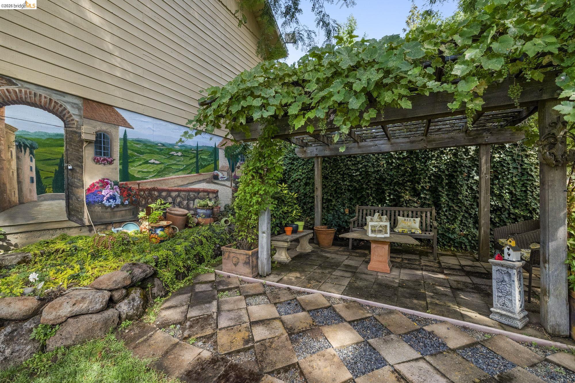 20581 Gerber Road Tuolumne, CA 95379 - Photo 34 of 60 View of patio / terrace with a pergola