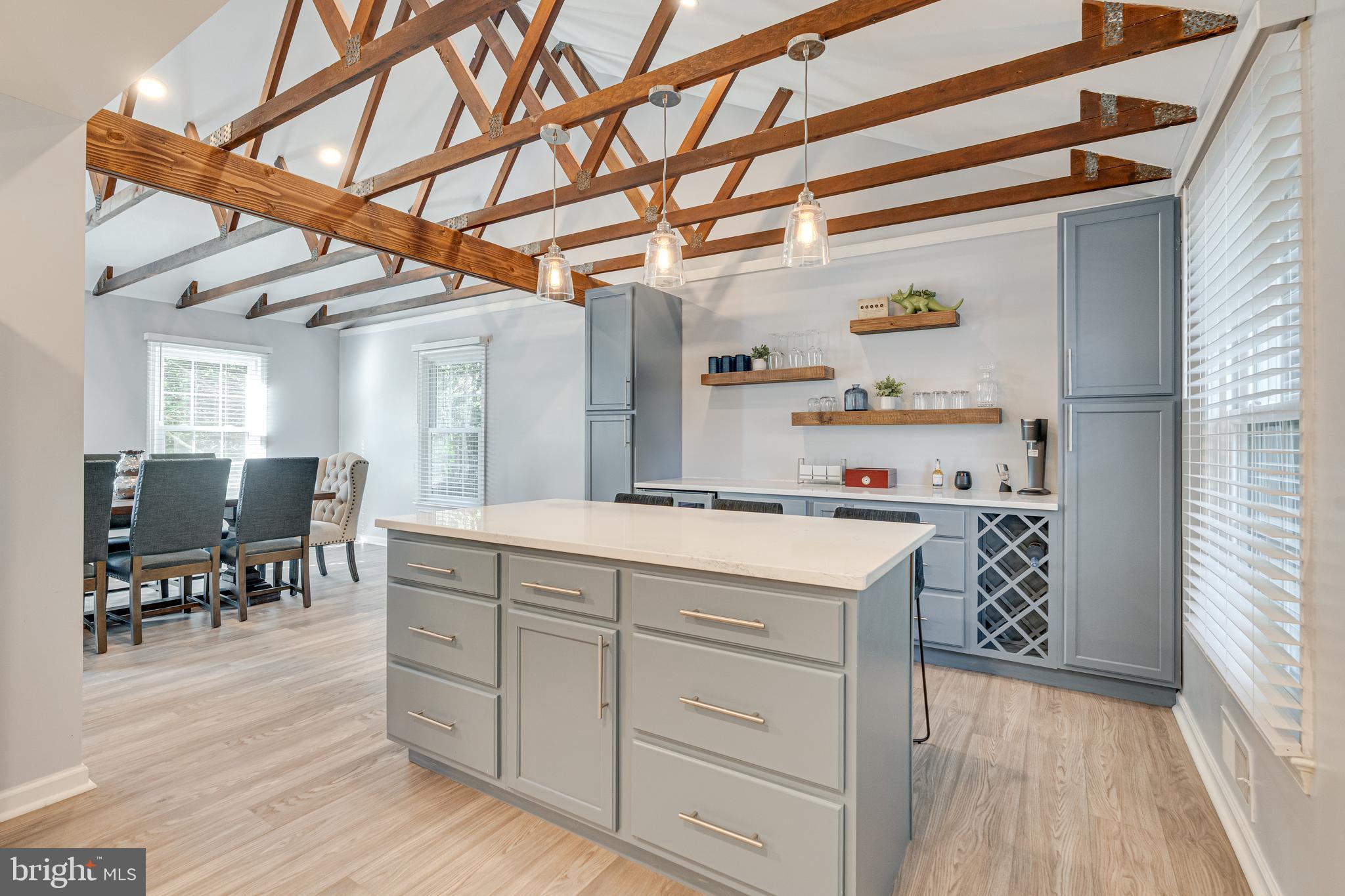 8501 Aqueduct Road Potomac, MD 20854 - Photo 24 of 75 a kitchen with a cabinets and wooden floor