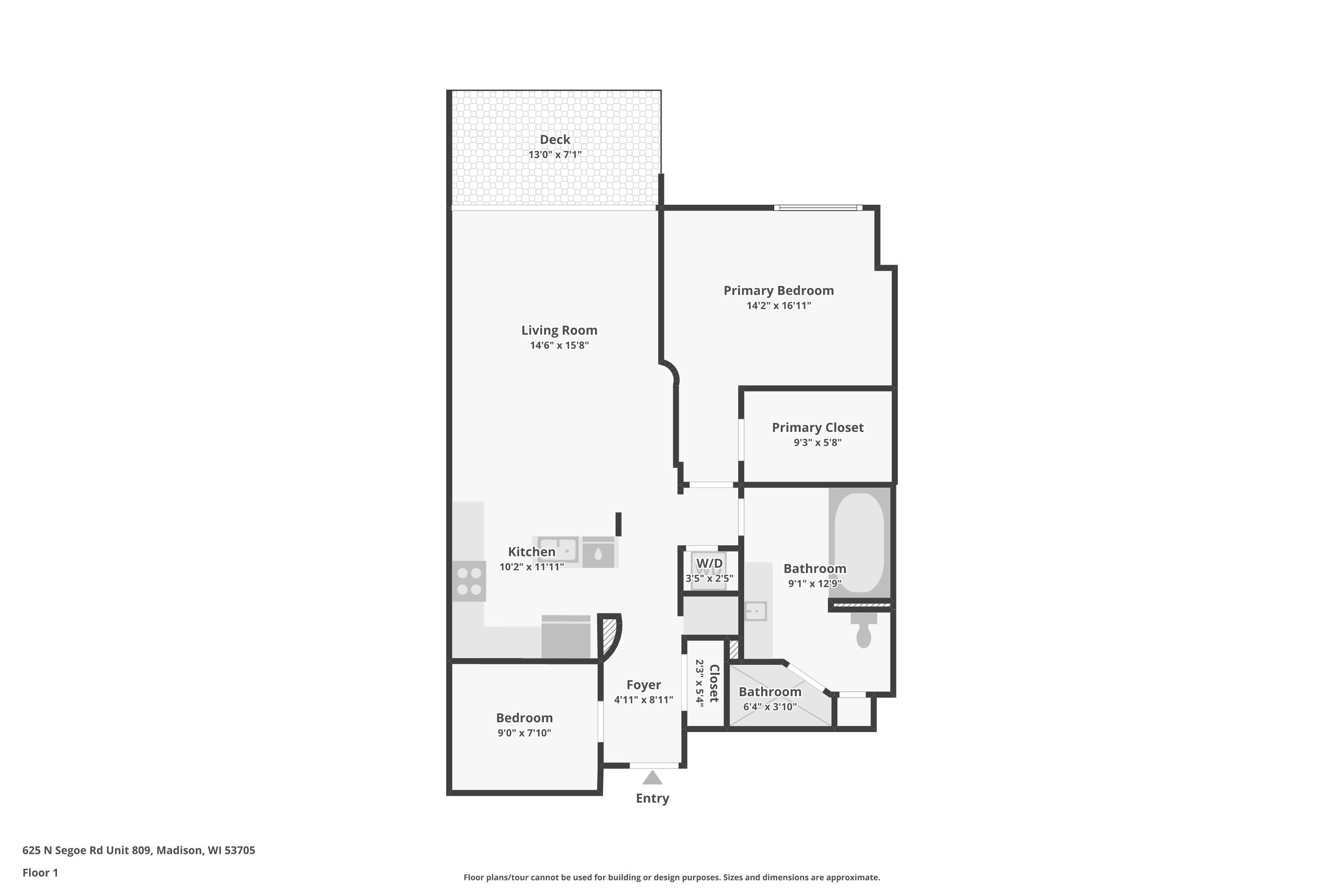 625 North Segoe Road, Unit 809 Madison, WI 53705 - Photo 57 of 57