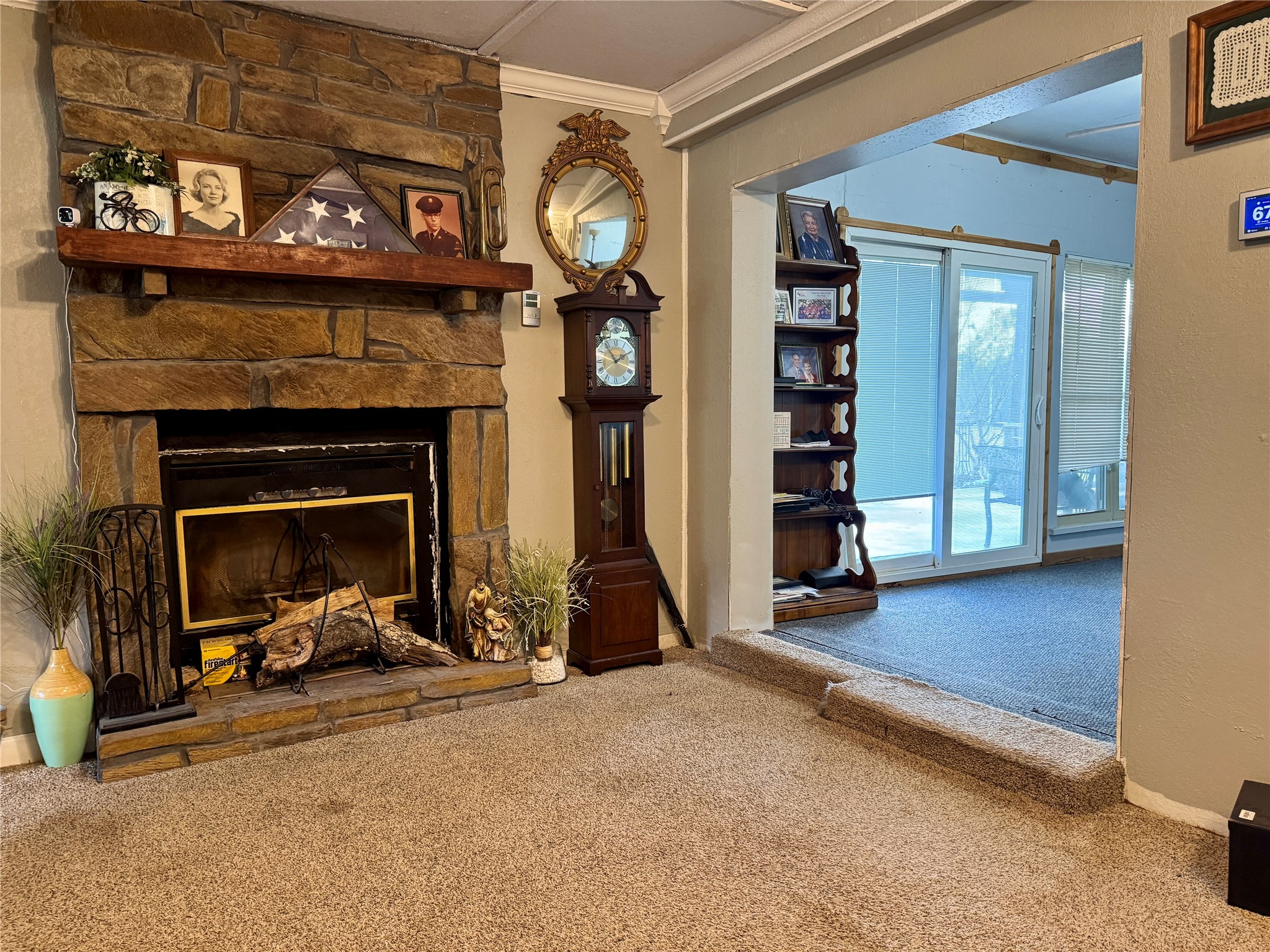 307 Deerwood Drive Trinity, TX 75862 - Photo 11 of 27 Wood Burning Fireplace.