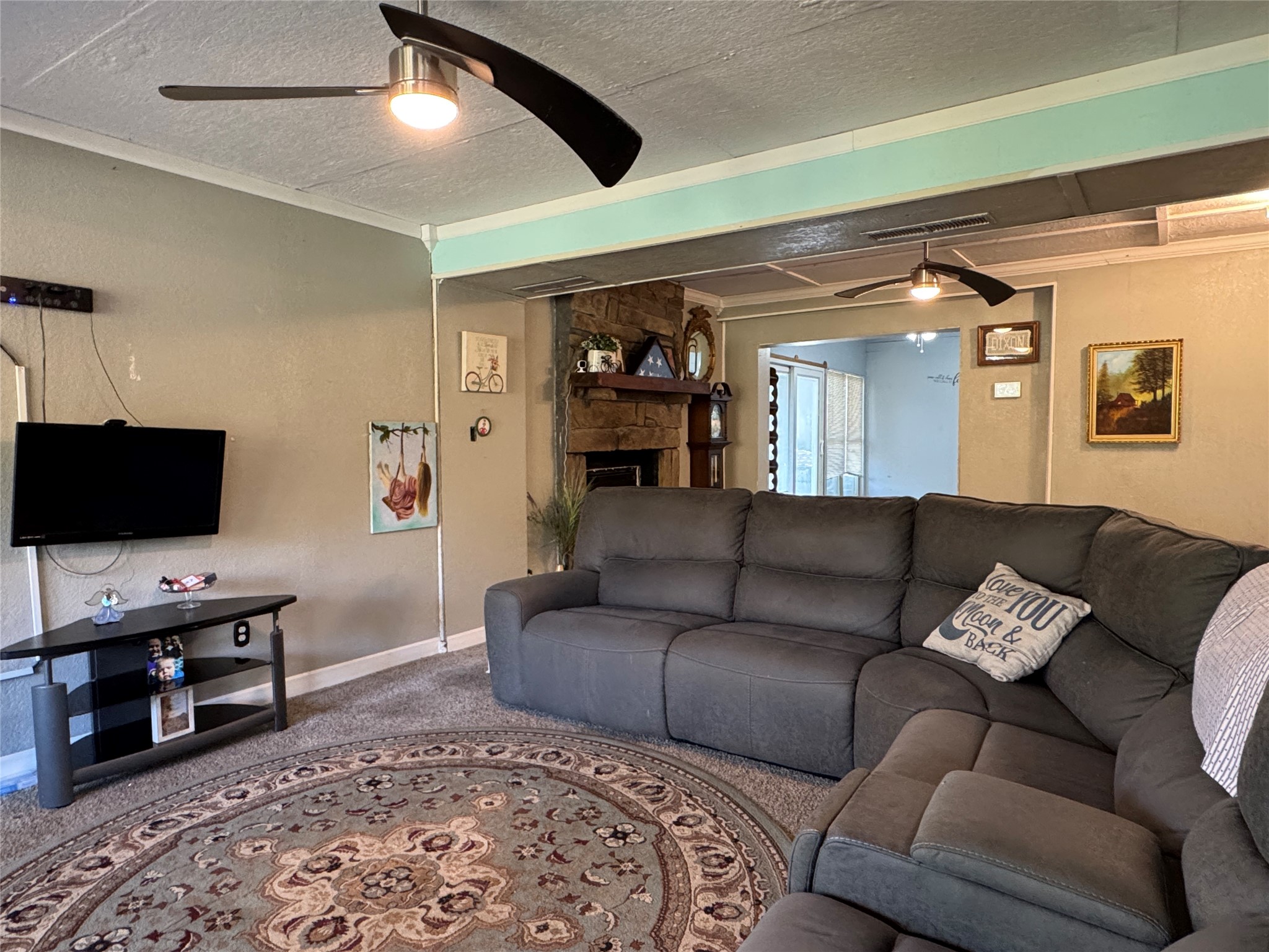 307 Deerwood Drive Trinity, TX 75862 - Photo 13 of 27 The living room is huge. This is just a small portion of it. You have to come see it to believe it.