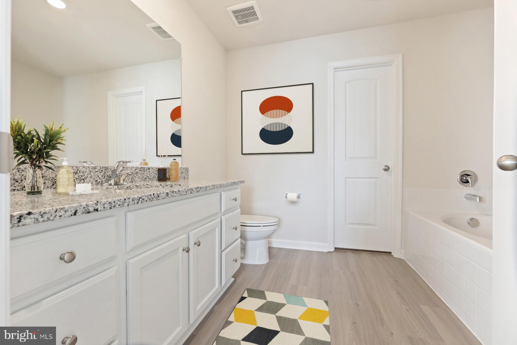 30 Cramsford Street Falling Waters, WV 25419 - Photo 6 of 11 a bathroom with a granite countertop sink mirror vanity and toilet