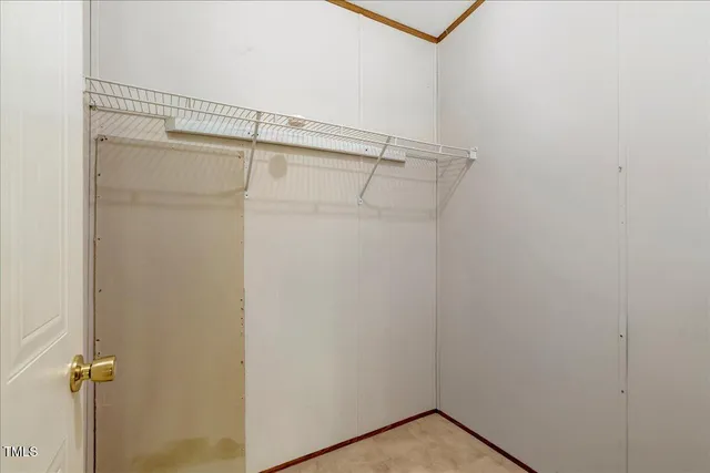 a view of a room with shelf