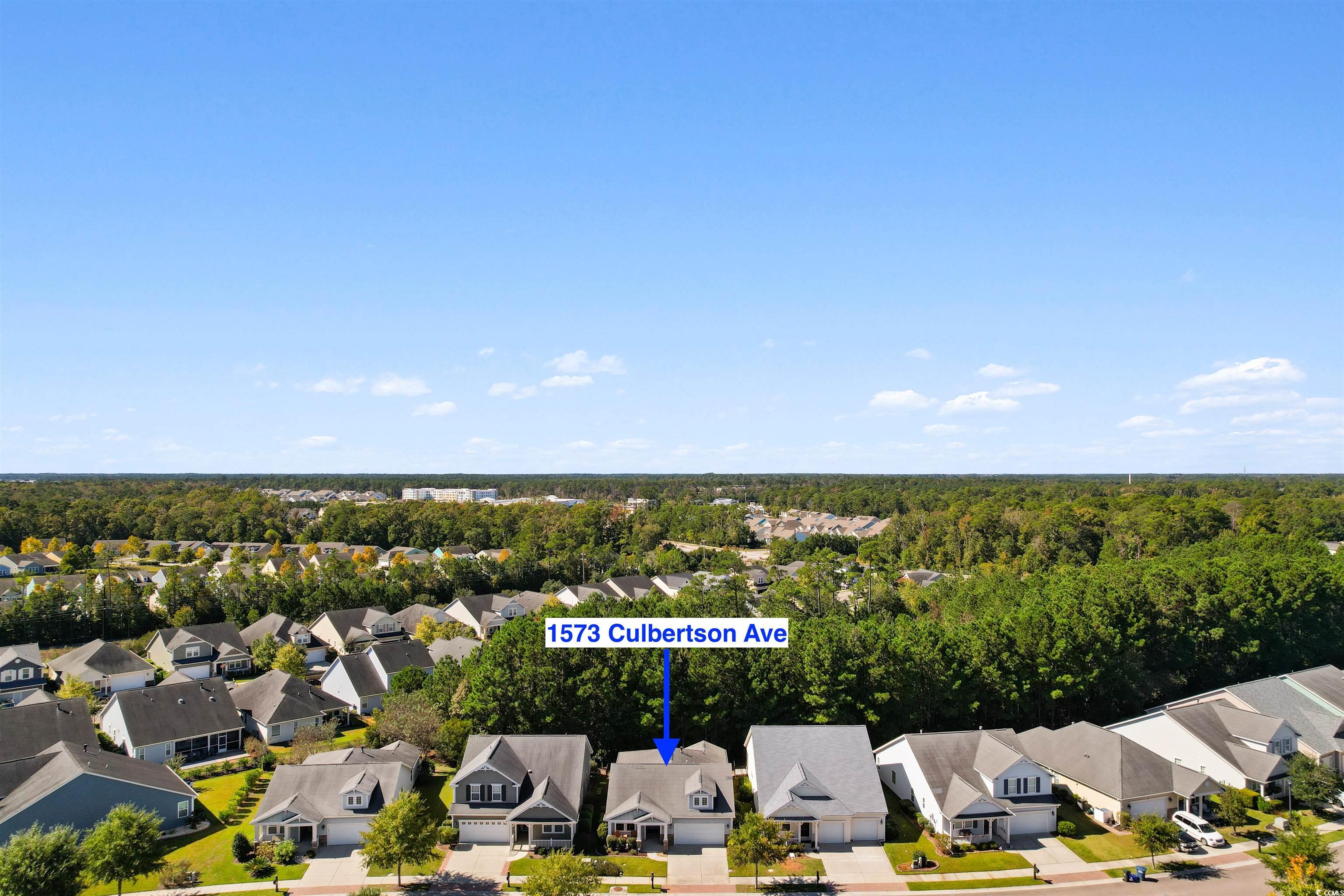 1573 Culbertson Avenue Myrtle Beach, SC 29577 - Photo 29 of 40 Aerial perspective of suburban area