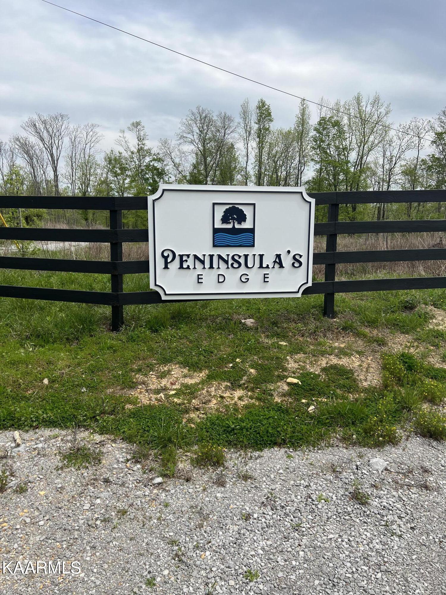 Peninsula Edge Sign