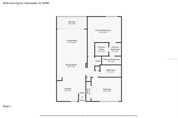 $230,000 | 2618 Cove Cay Drive, Unit 206, Clearwater, FL 33760