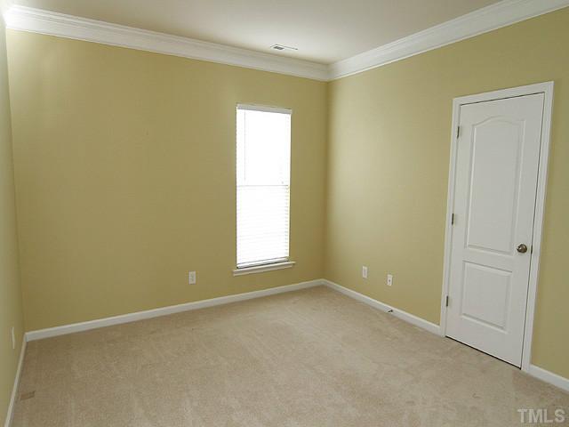 3805 Cathedral Bell Road Raleigh, NC 27614 - Photo 17 of 24 Here's a bonus! A second downstairs bedroom with large closet, with door into a full bathroom. Perfect guest room if you like!