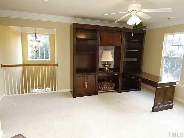 3805 Cathedral Bell Road Raleigh, NC 27614 - Photo 20 of 24 Loft overlooks the foyer and living room. You can see that it can easily accommodate large furniture and then some. Make it a sunny office, or a family room. Again, you'll love the natural light!