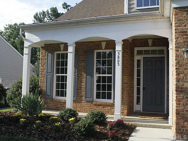 3805 Cathedral Bell Road Raleigh, NC 27614 - Photo 4 of 24 Landscaping was specifically designed to enhance the appearance of the home, just one of the many thoughtful appointments of this home, not overwhelm or hide it. Just wait until you step inside!
