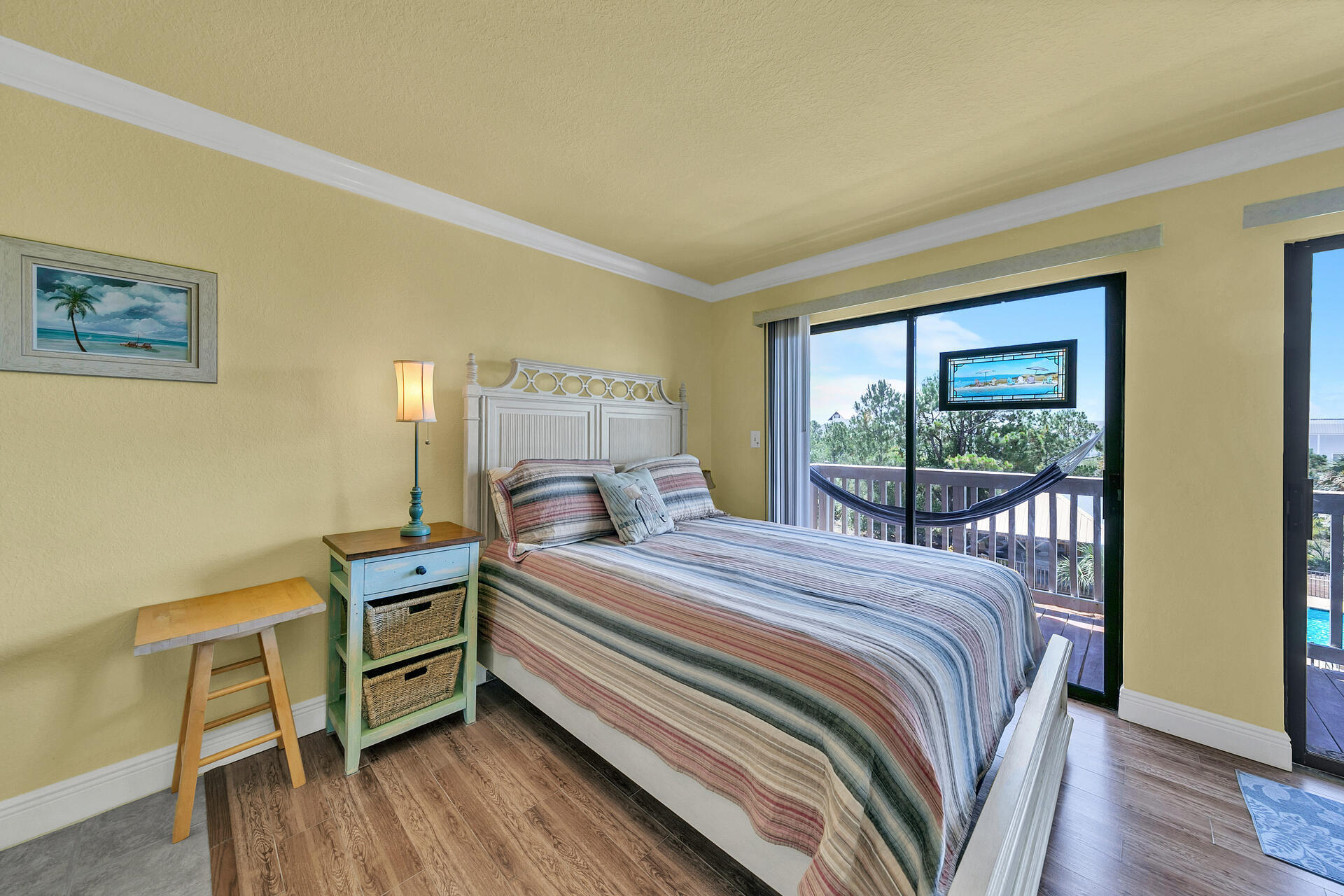 145 Beachfront Trail, Unit 202 Santa Rosa Beach, FL 32459 - Photo 15 of 26 a bedroom with a bed and a window