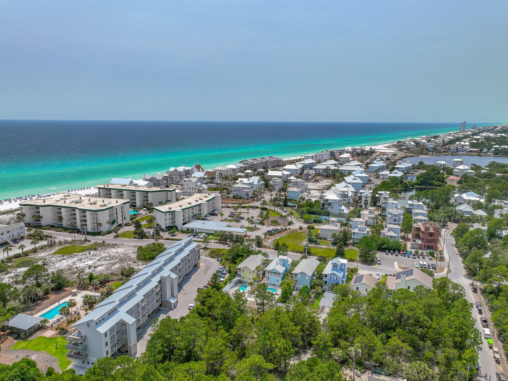 145 Beachfront Trail, Unit 202 Santa Rosa Beach, FL 32459 - Photo 4 of 26 a view of a city with an ocean view