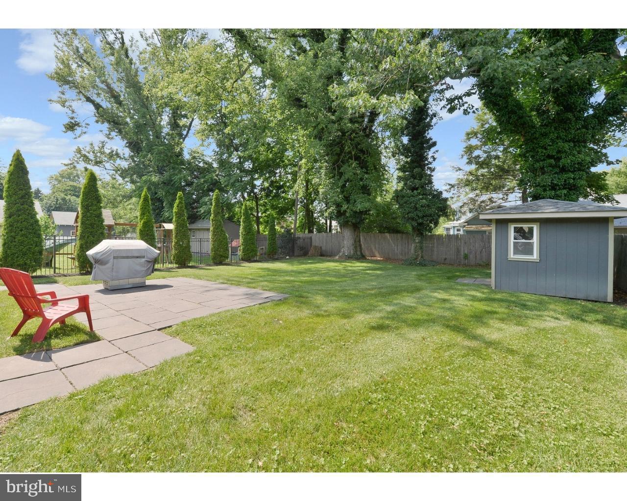 1023 Prospect Ridge Boulevard Haddon Heights, NJ 08035 - Photo 41 of 44 a view of a backyard with a garden and entertaining space