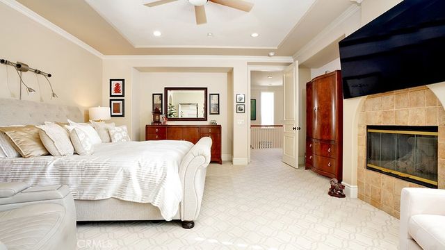 a spacious bathroom with a sink double vanity and a mirror