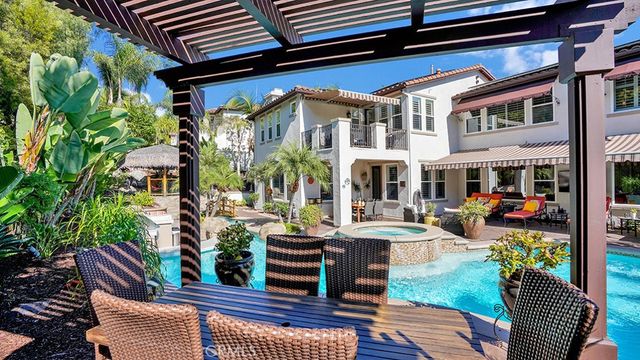 a view of a city with mountains in the background